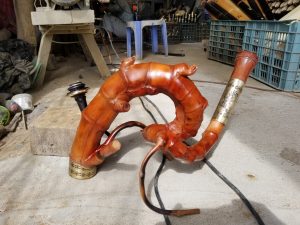 điếu cày bọc đồng sứ thanh